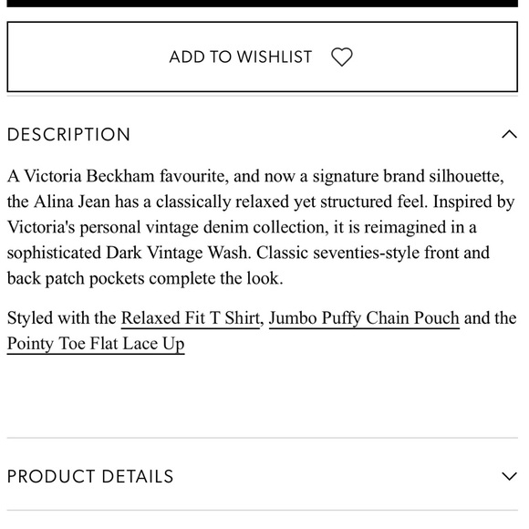 Victoria Beckham Alina jeans - Picture 11 of 16